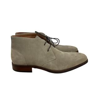 Vintage Foundry Co Mens 13  Suede Aldwin Boots Taupe Chukka Preppy Old Money New